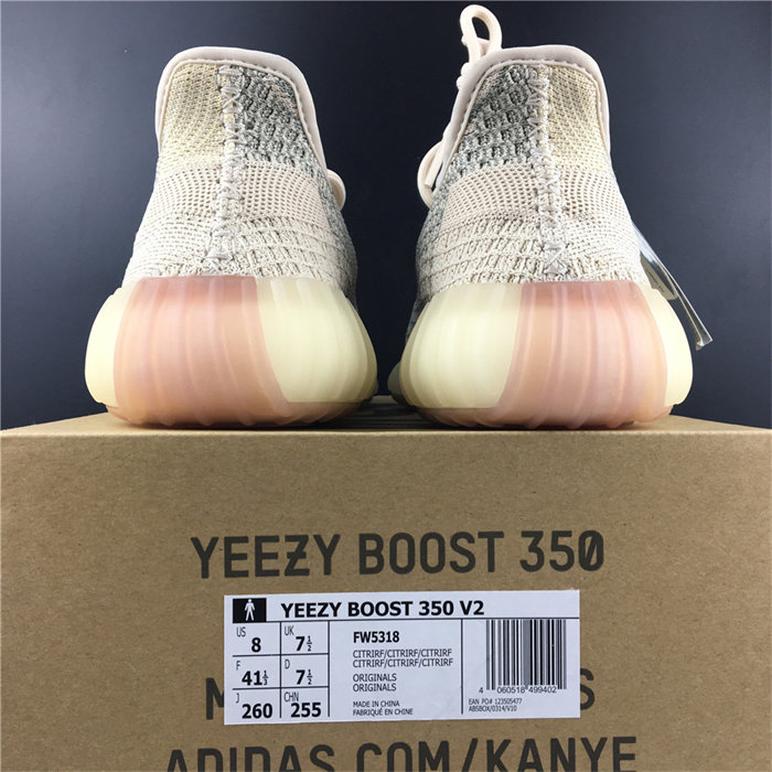 Yeezy Boost 350 V2 Citrin (Reflective) FW5318