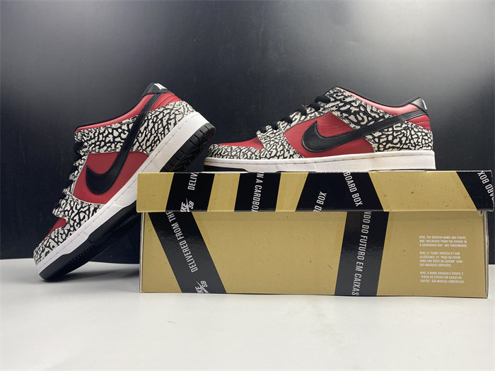 Nike Dunk SB Low Supreme Red Cement 313170-600