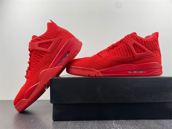 jordan 4 retro flyknit red aq3559-600