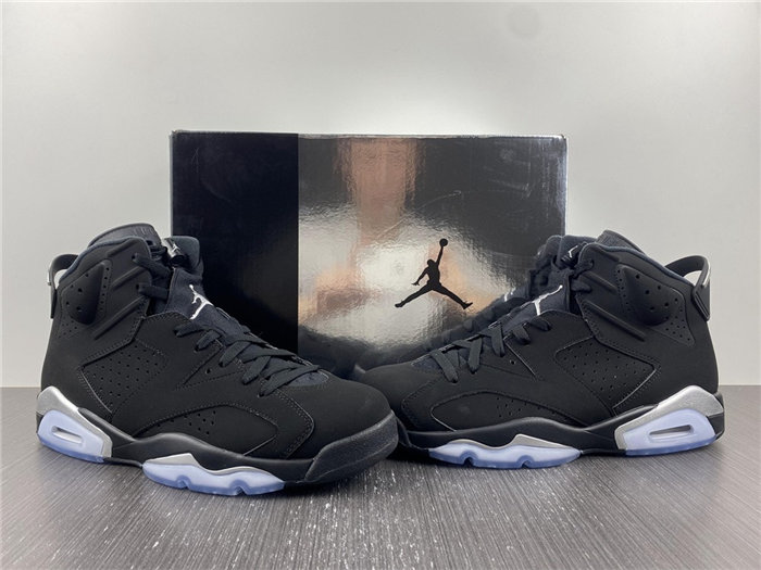 jordan 6 retro chrome metallic silver dx2836-001