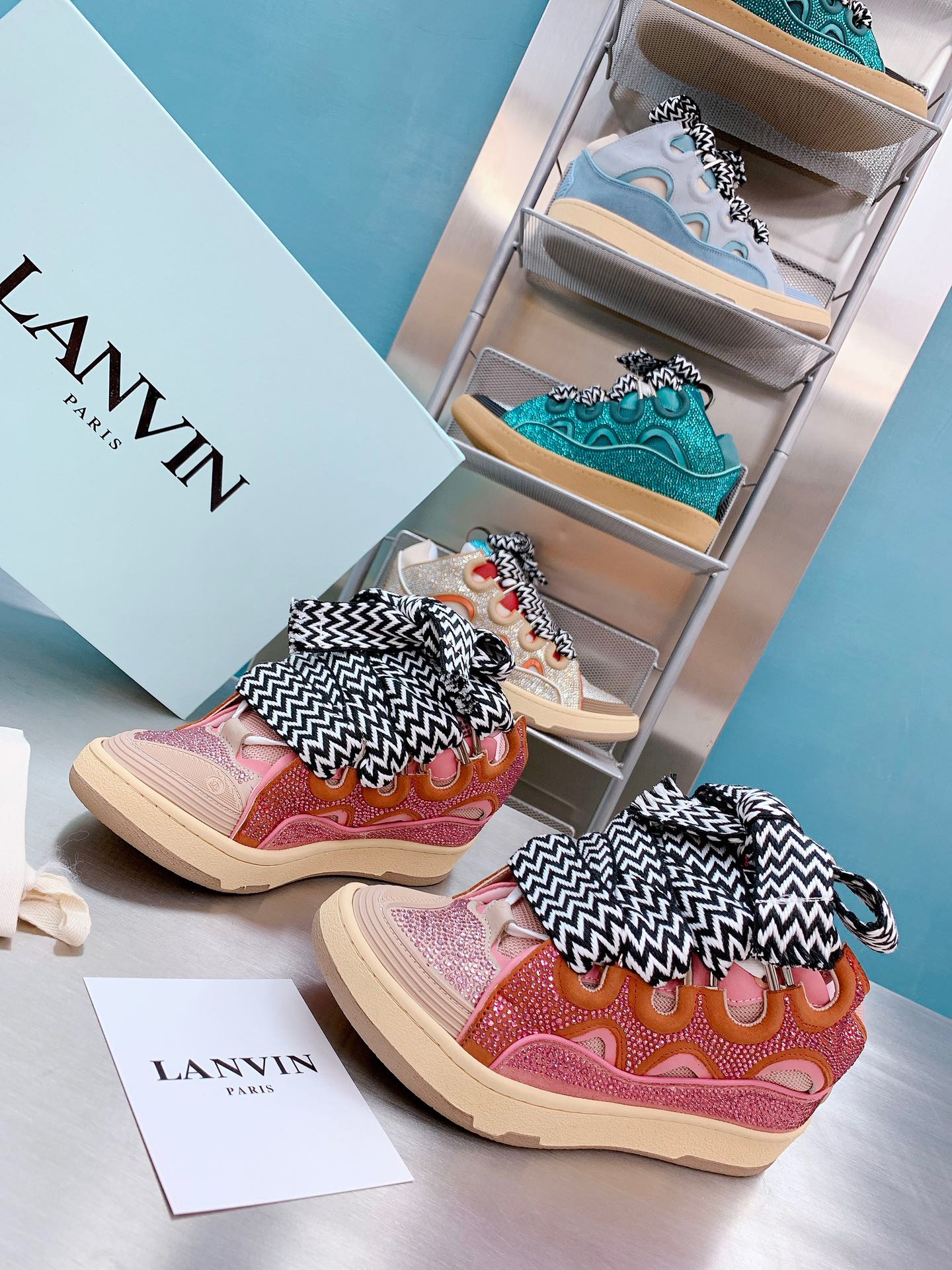 Lanvin Curb Sneaker 24