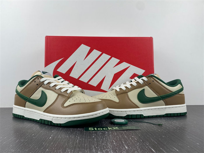 nike dunk low retro rattan gorge green fb7160-231