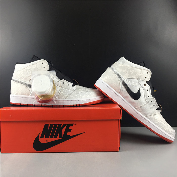 Jordan1 Mid SE Fearless Edison Chen CLOT CU2804-100