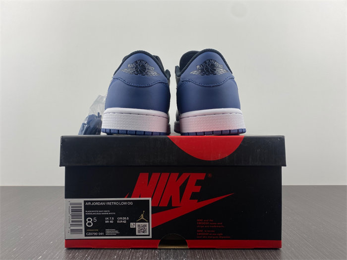 Jordan 1 Retro Low OG Mystic Navy CZ0790-041