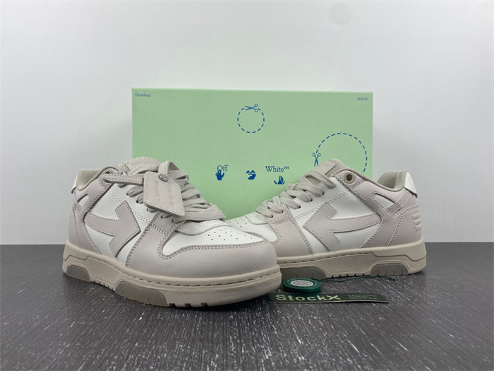 OFF-WHITE Out Of Office &quotOOO" Low Nude White OWIA259S21LEA0010161