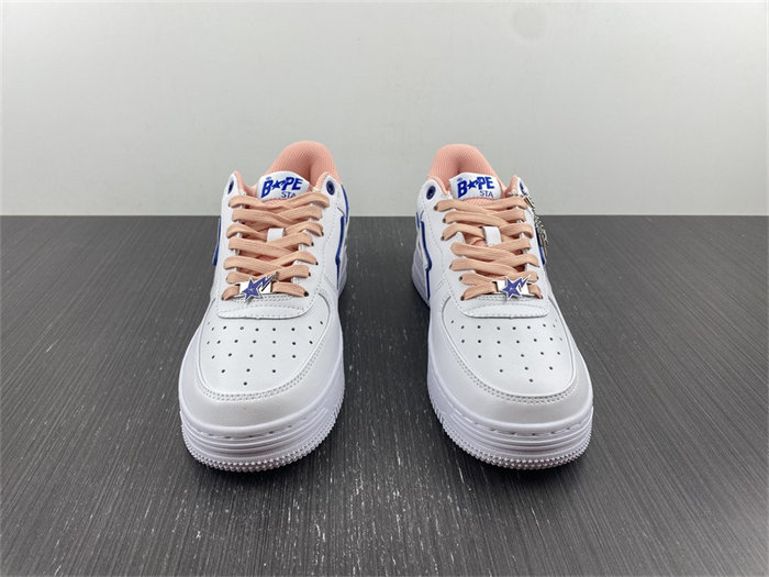 a bathing ape bape sta bapy white pink