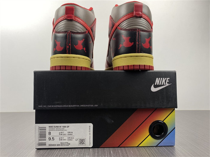 nike dunk high 1985 red acid wash dd9404-600