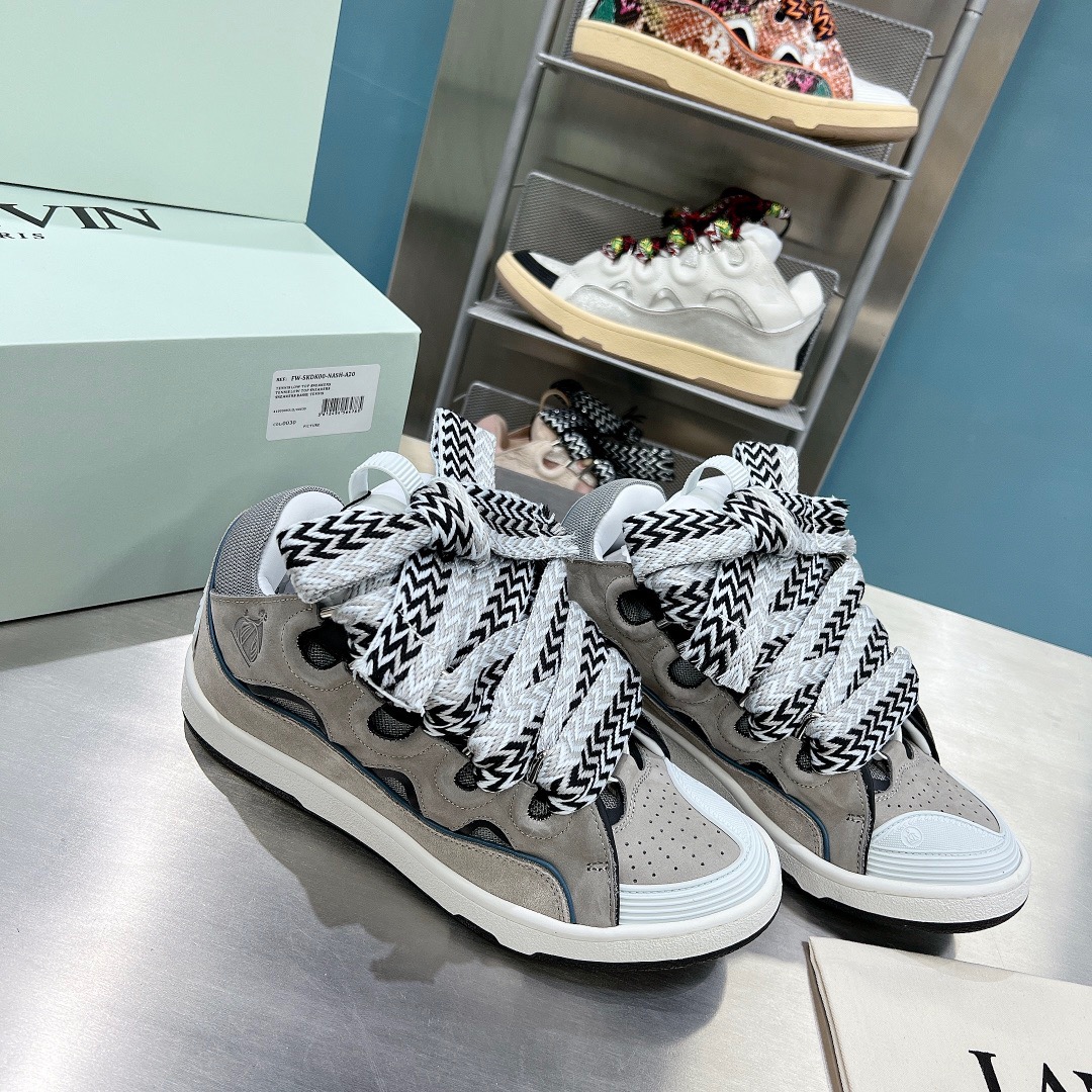 lanvin curb sneaker 22