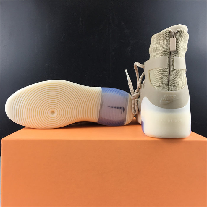 nike air fear of god 1 oatmeal ar4237-900