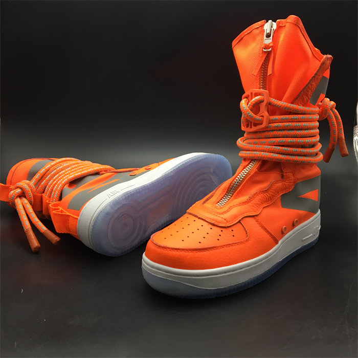 Nike SF Air Force 1 High Total Orange AA1128-800