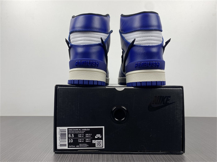 nike dunk high ambush deep royal cu7544-400