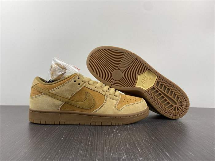 nike sb dunk low wheat 883232-700