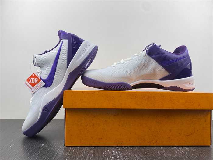 nike kobe 8 protro “white court purple” fq3549-100