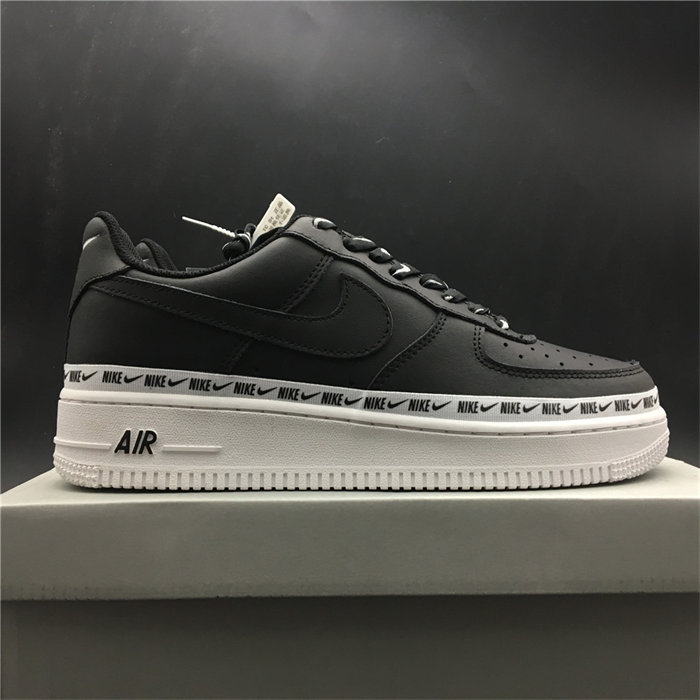 nike air force 1 low ribbon pack black ah6827-002