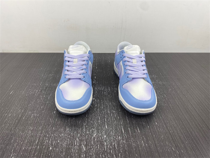 nike dunk low blue airbrush canvas fn0323-400