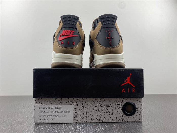 Jordan 4 Retro Travis Scott Olive AJ4-882335