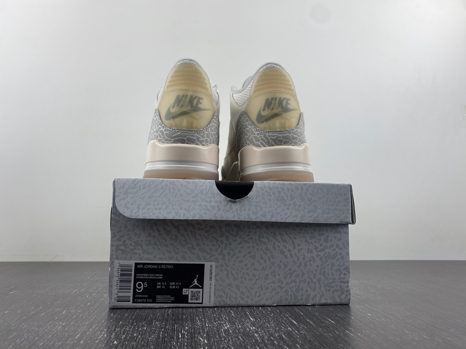 Air Jordan 3 Craft “Ivory”