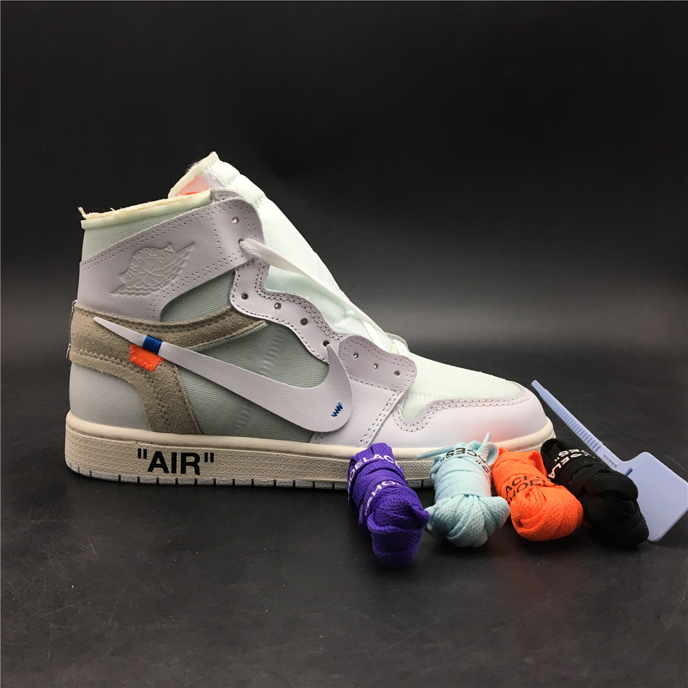 OFF-WHITE x Air Jordan 1 “White”