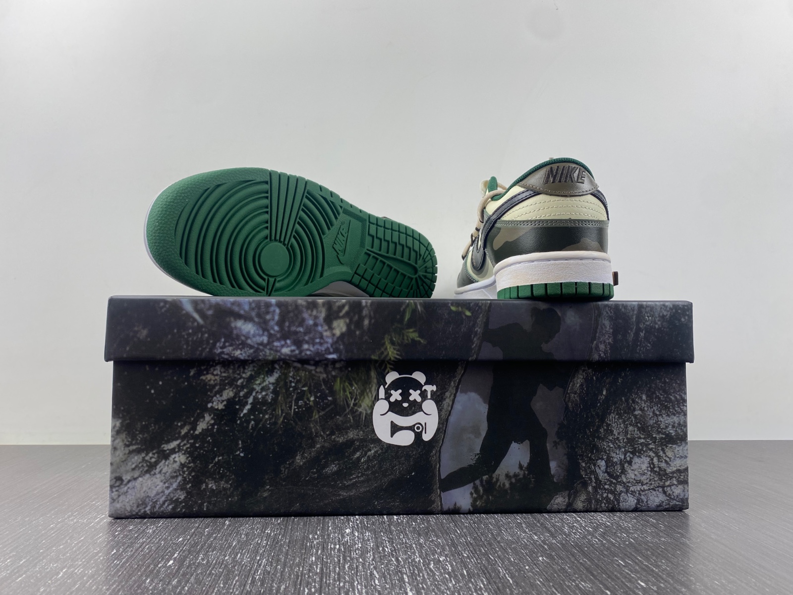 Nike Dunk Low Panda Prank-Christmas Tree