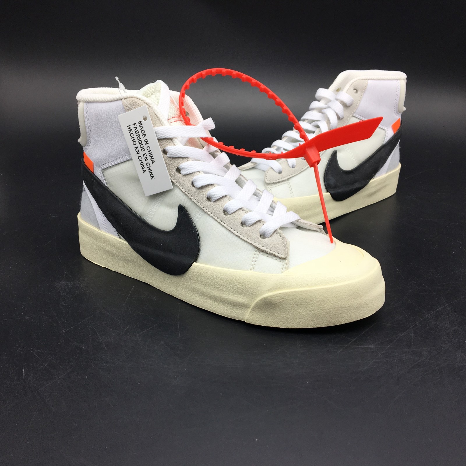 FF-WHITE x NIKE BLAZER MID