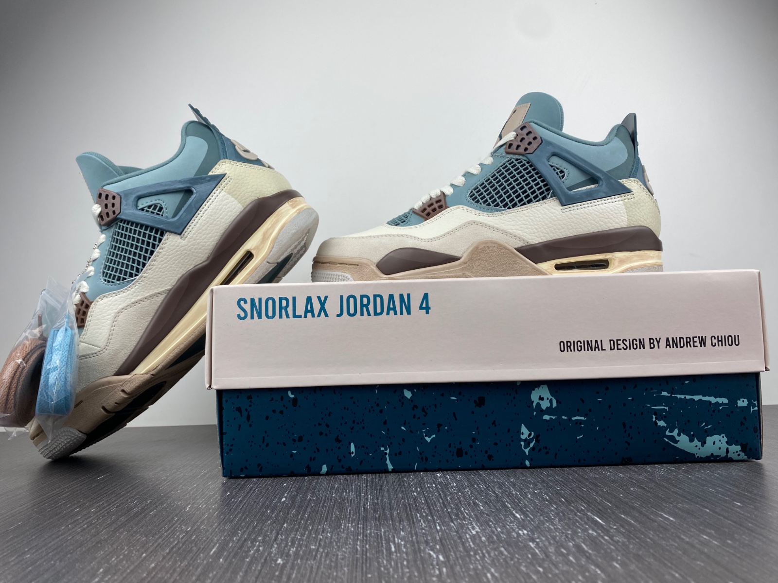 Air Jordan 4 “Snorlax Custom.”