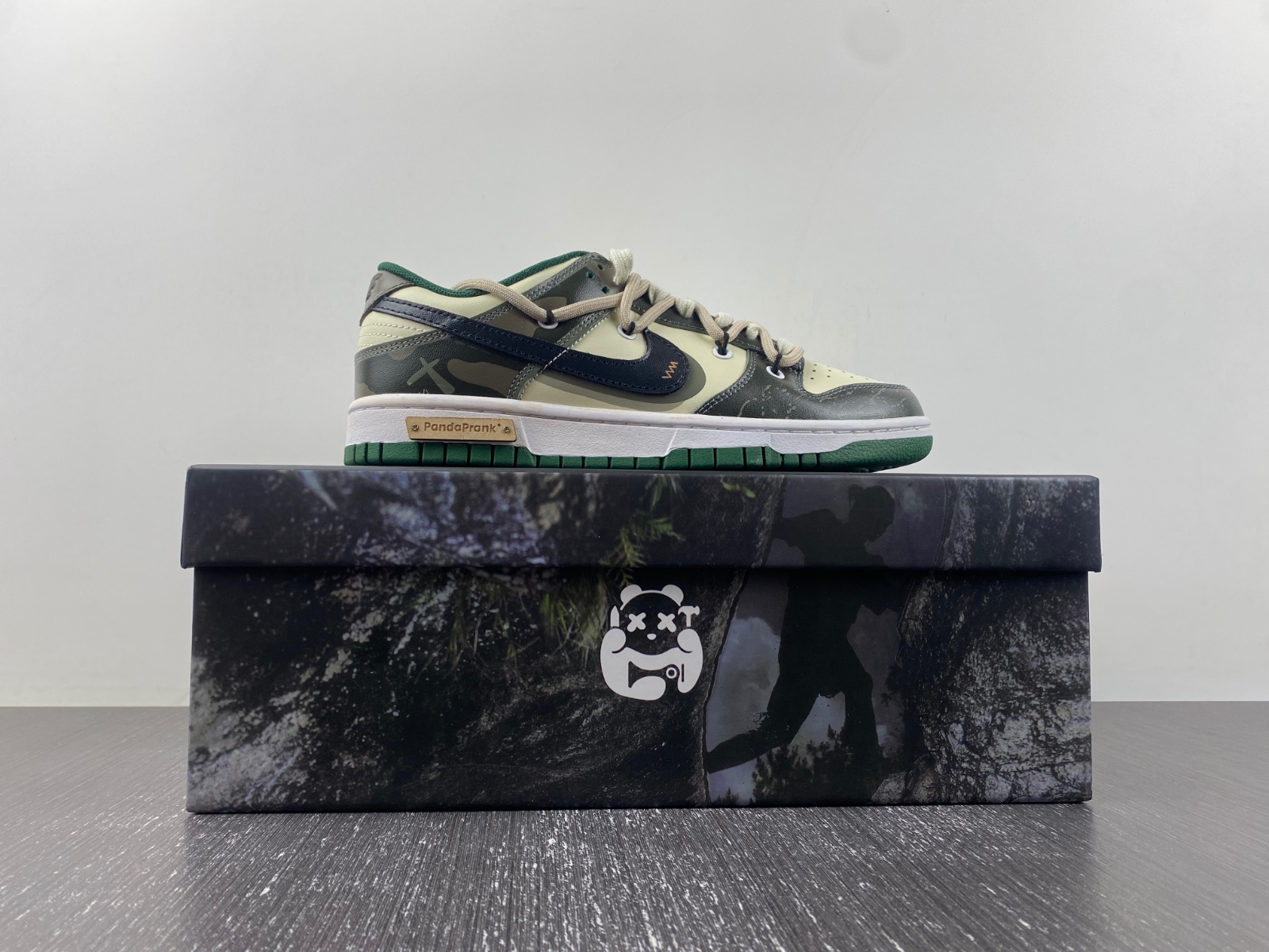 Nike Dunk Low Panda Prank-Christmas Tree