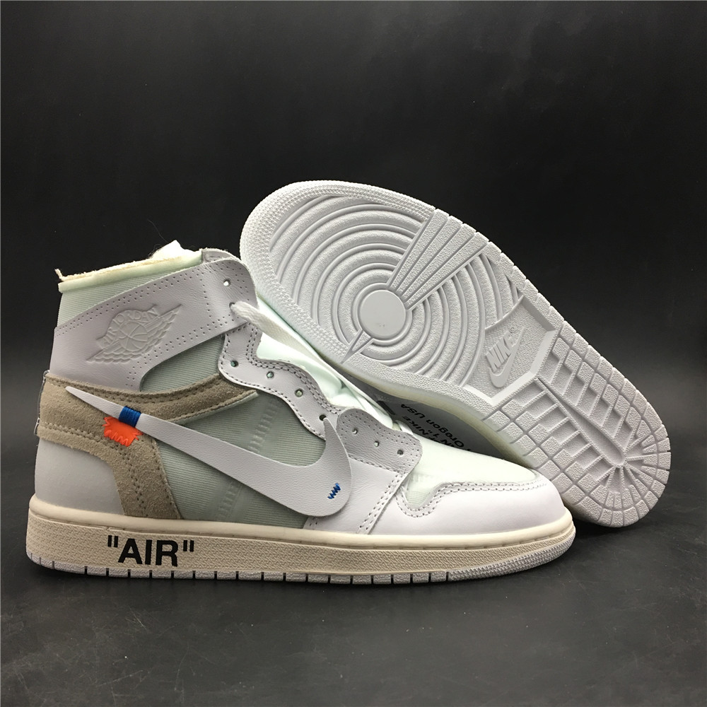 OFF-WHITE x Air Jordan 1 “White”