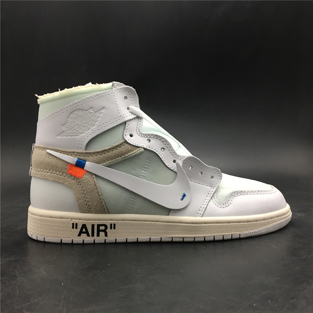 OFF-WHITE x Air Jordan 1 “White”