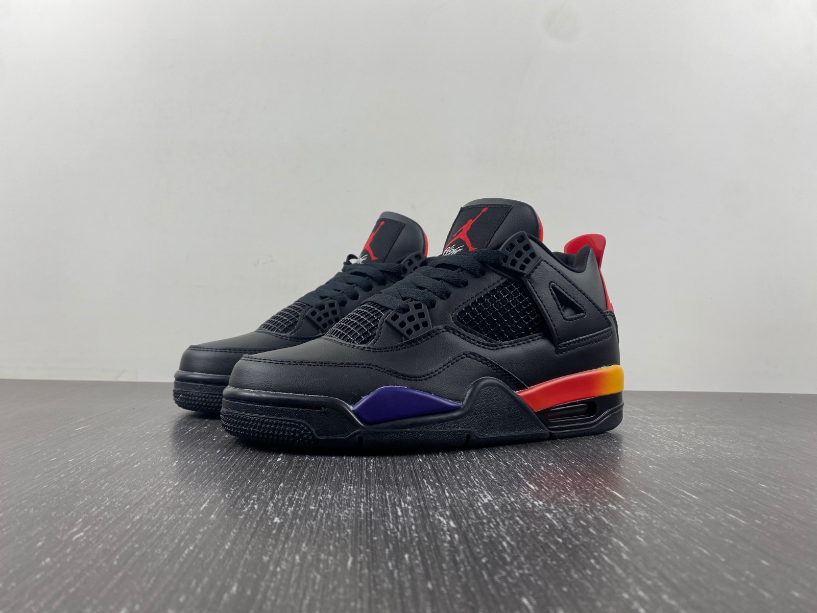 Air Jordan 4 black iridescent