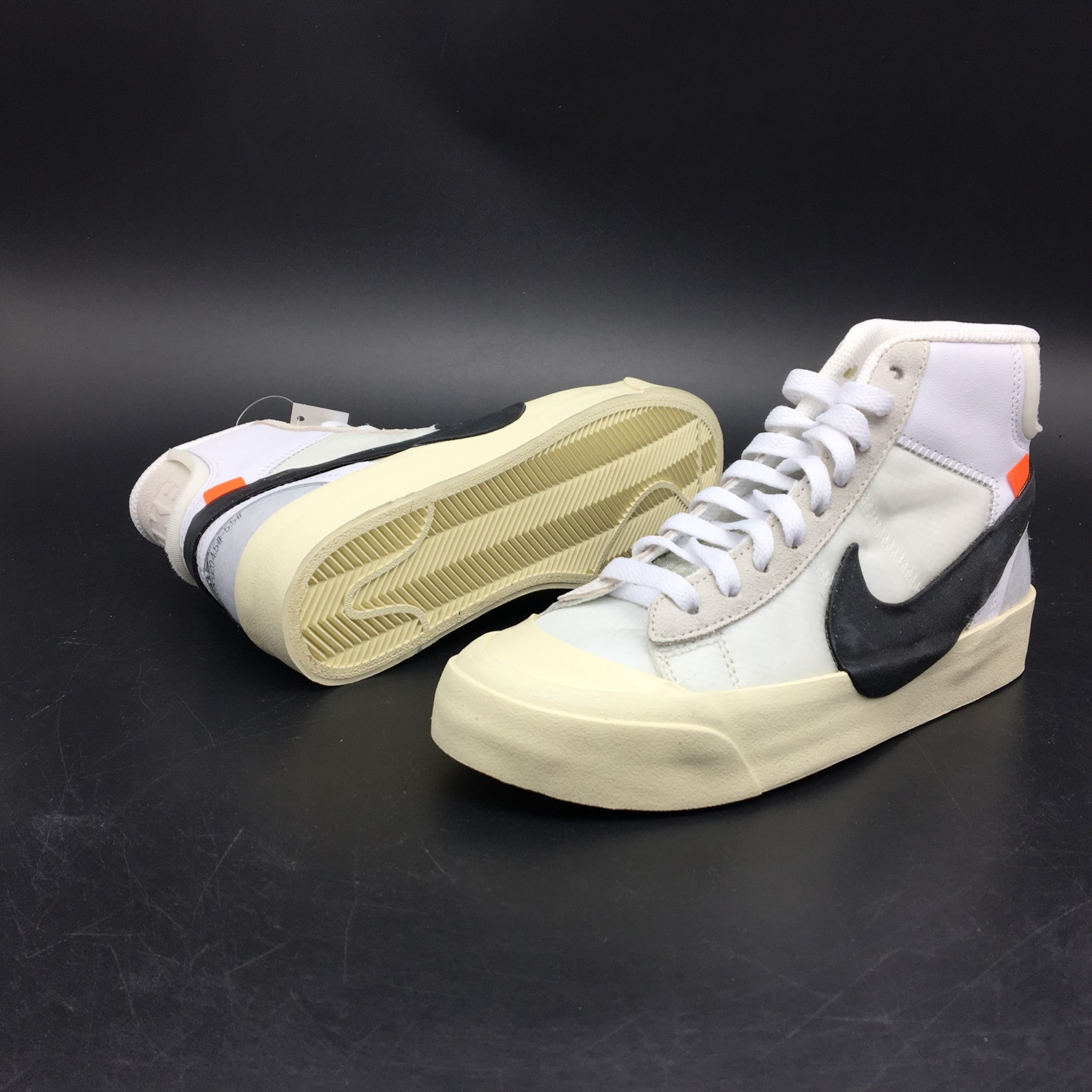 FF-WHITE x NIKE BLAZER MID