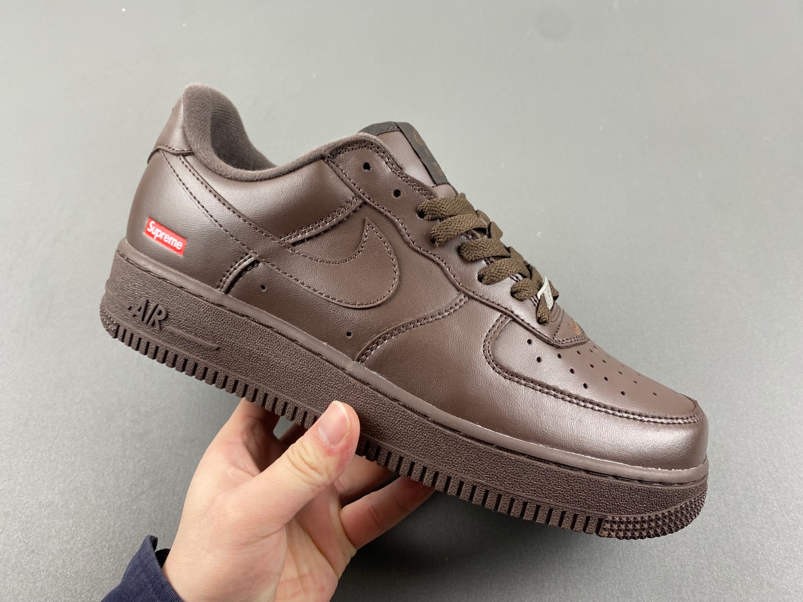 Sup*e x nike air force 1 low “baroque brown” cu9225-200