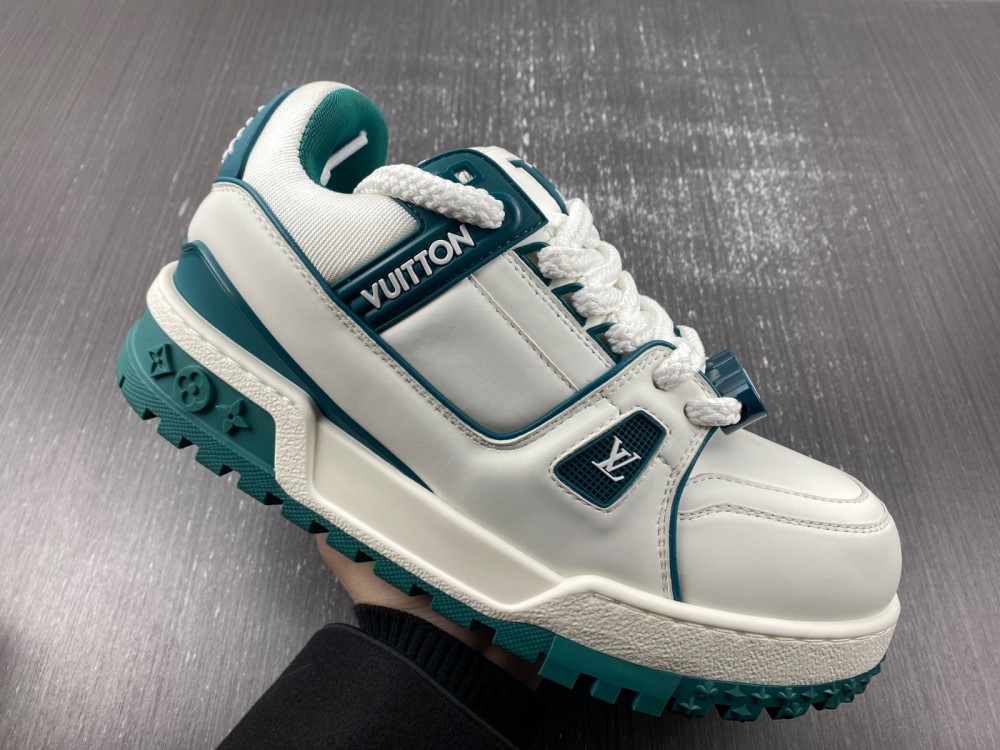 l**is V*t*n lv trainer maxi sneaker white green