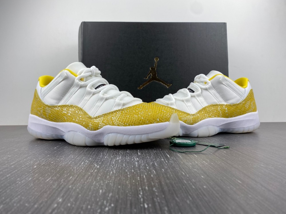 Air Jordan 11 Low “Yellow Snakeskin”