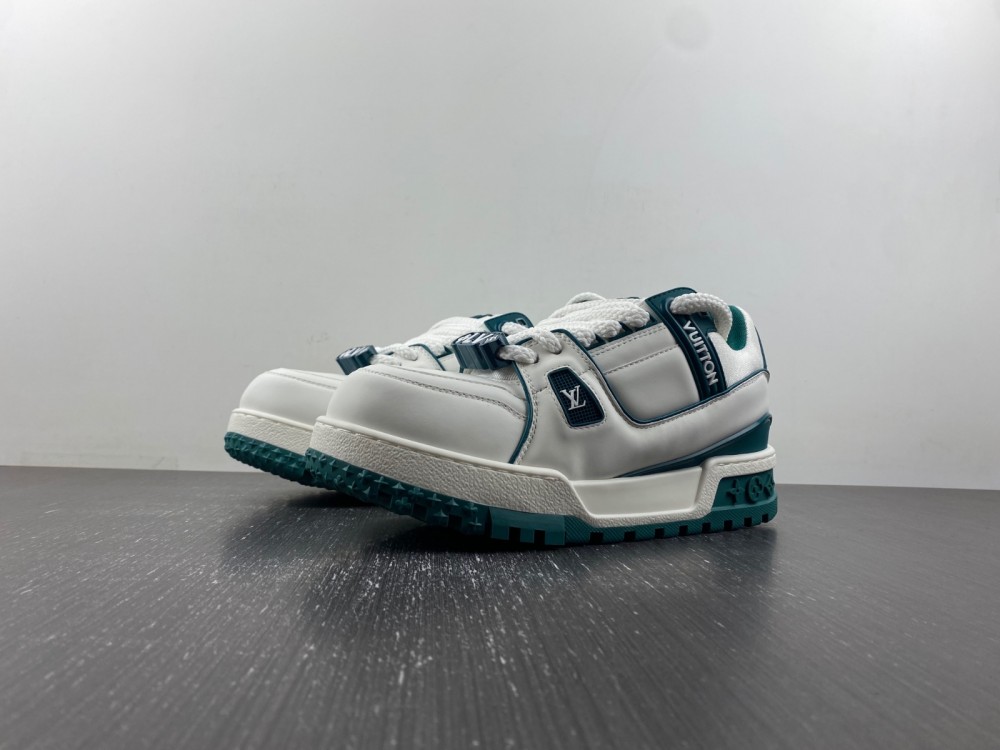 l**is V*t*n lv trainer maxi sneaker white green