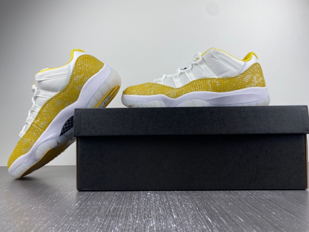 Air Jordan 11 Low “Yellow Snakeskin”