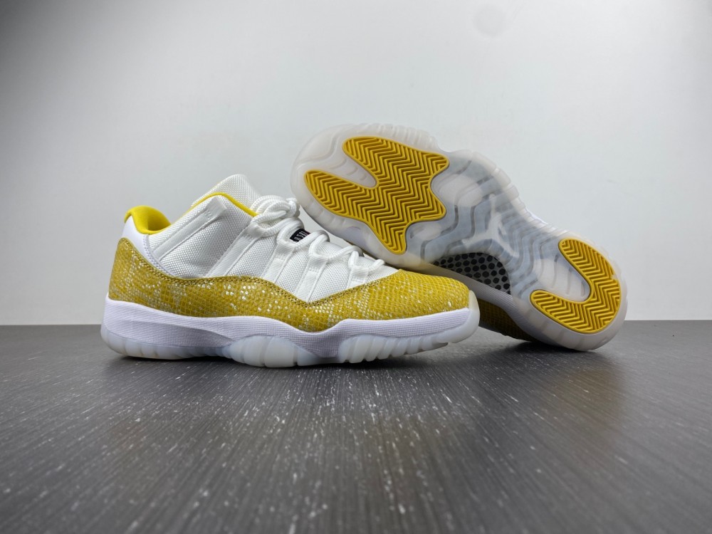 Air Jordan 11 Low “Yellow Snakeskin”