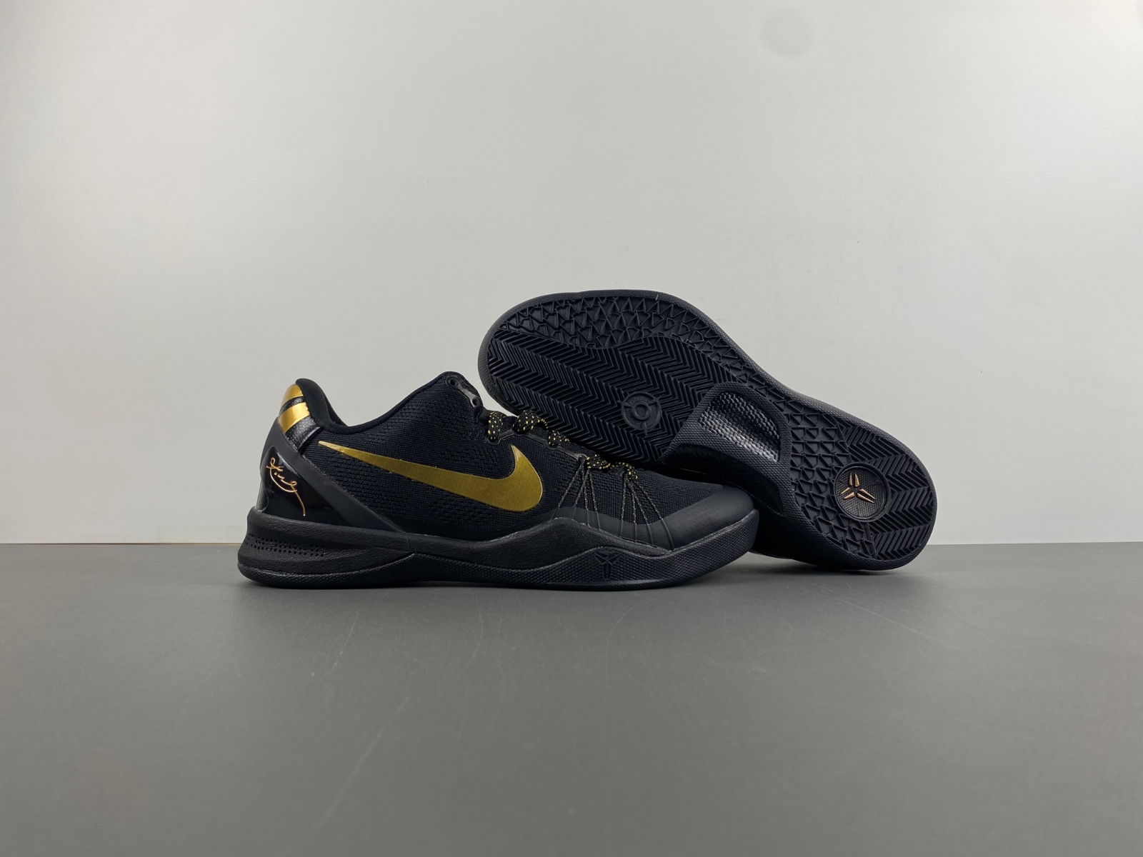 Nike Kobe 8 Elite+ Black Gold   603269-100