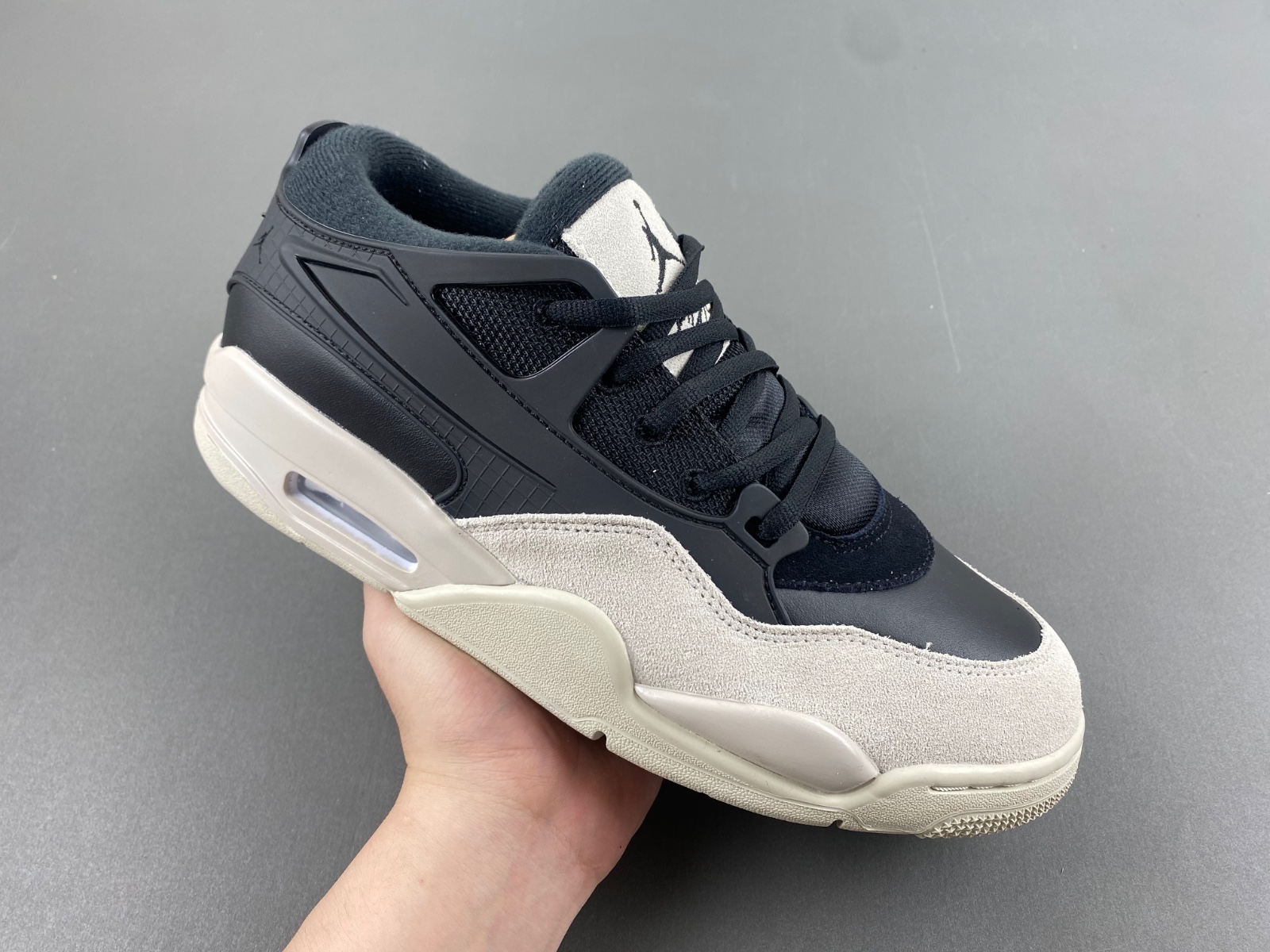 Air Jordan 4 RM Black Light Bone  FQ7939-001