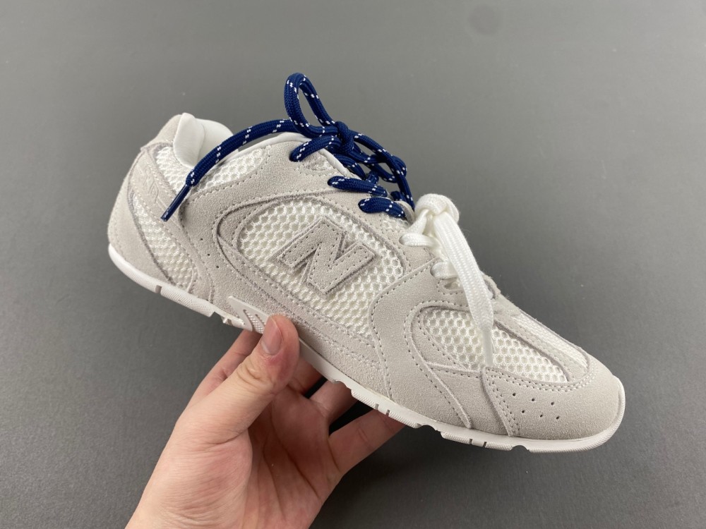 New Balance X Miu Miu 530 SL suede and mesh sneakers