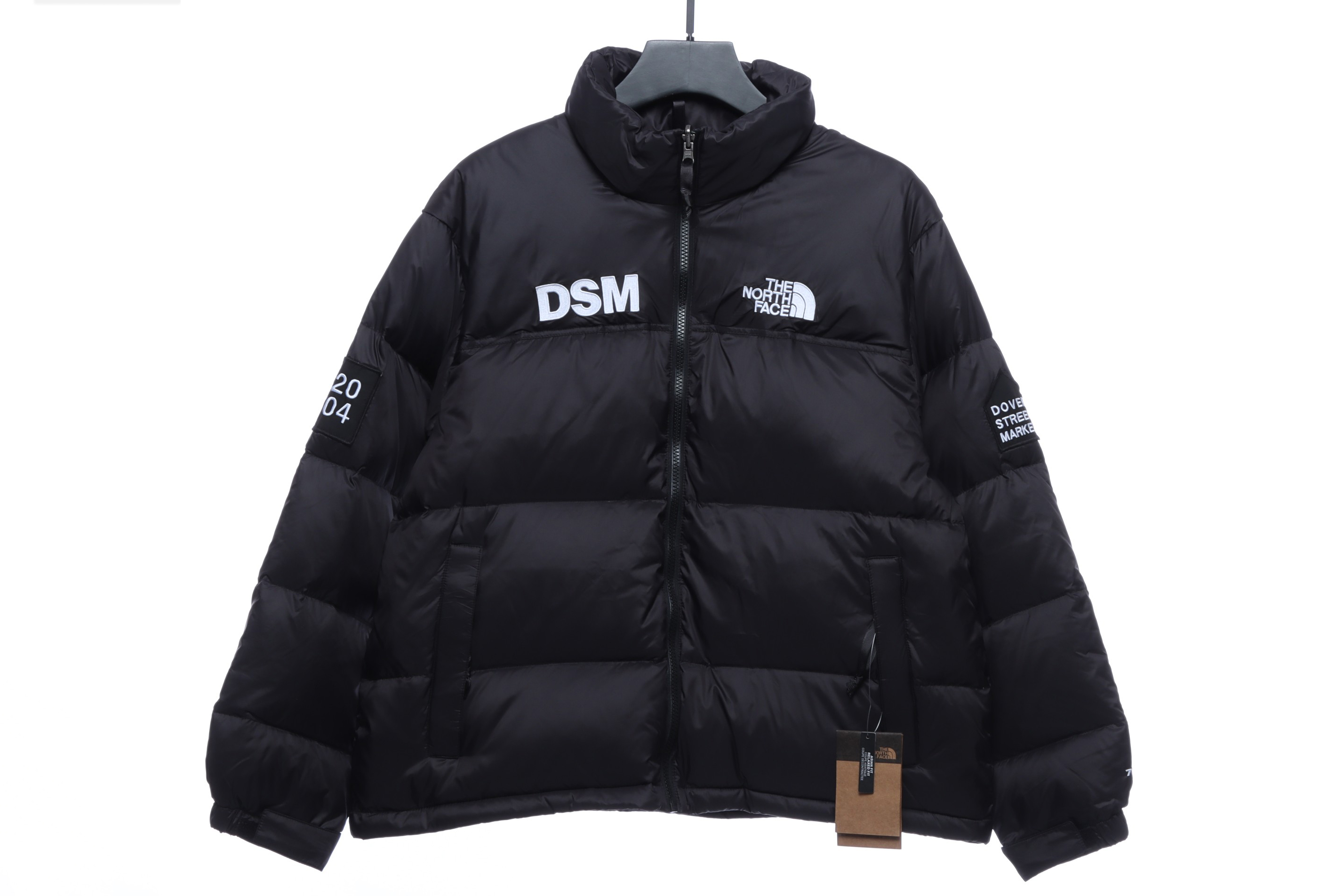 TNFxDSM 15th Anniversary Limited Fashion Zipper Stand Collar Joint Down Jacket