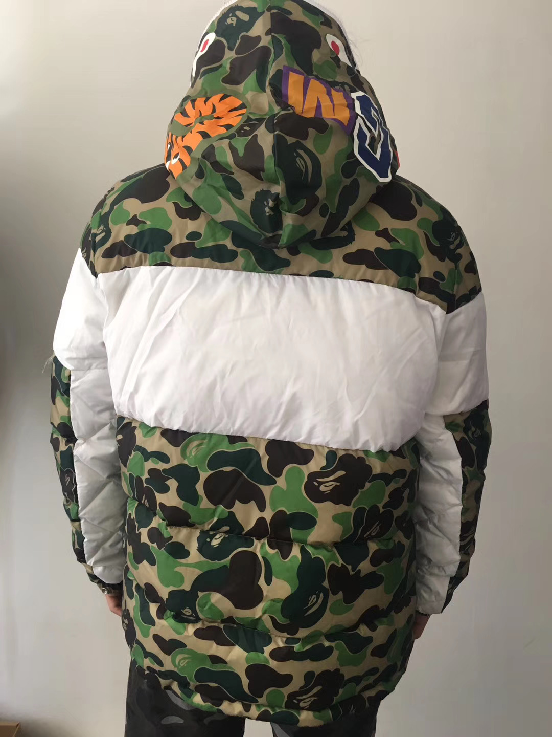 bape a bathing ape x Ad*s down jacket