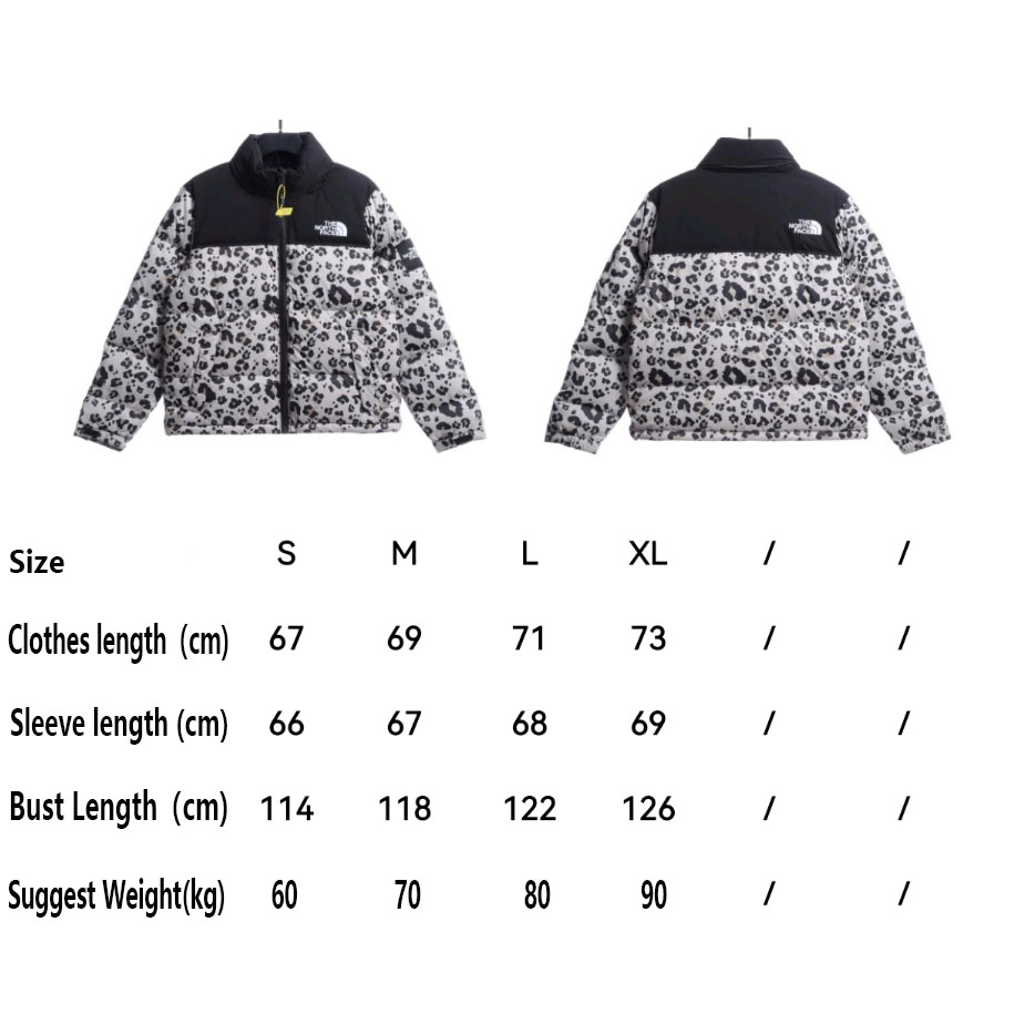 TNF*The North Face Leopard Down Jacket