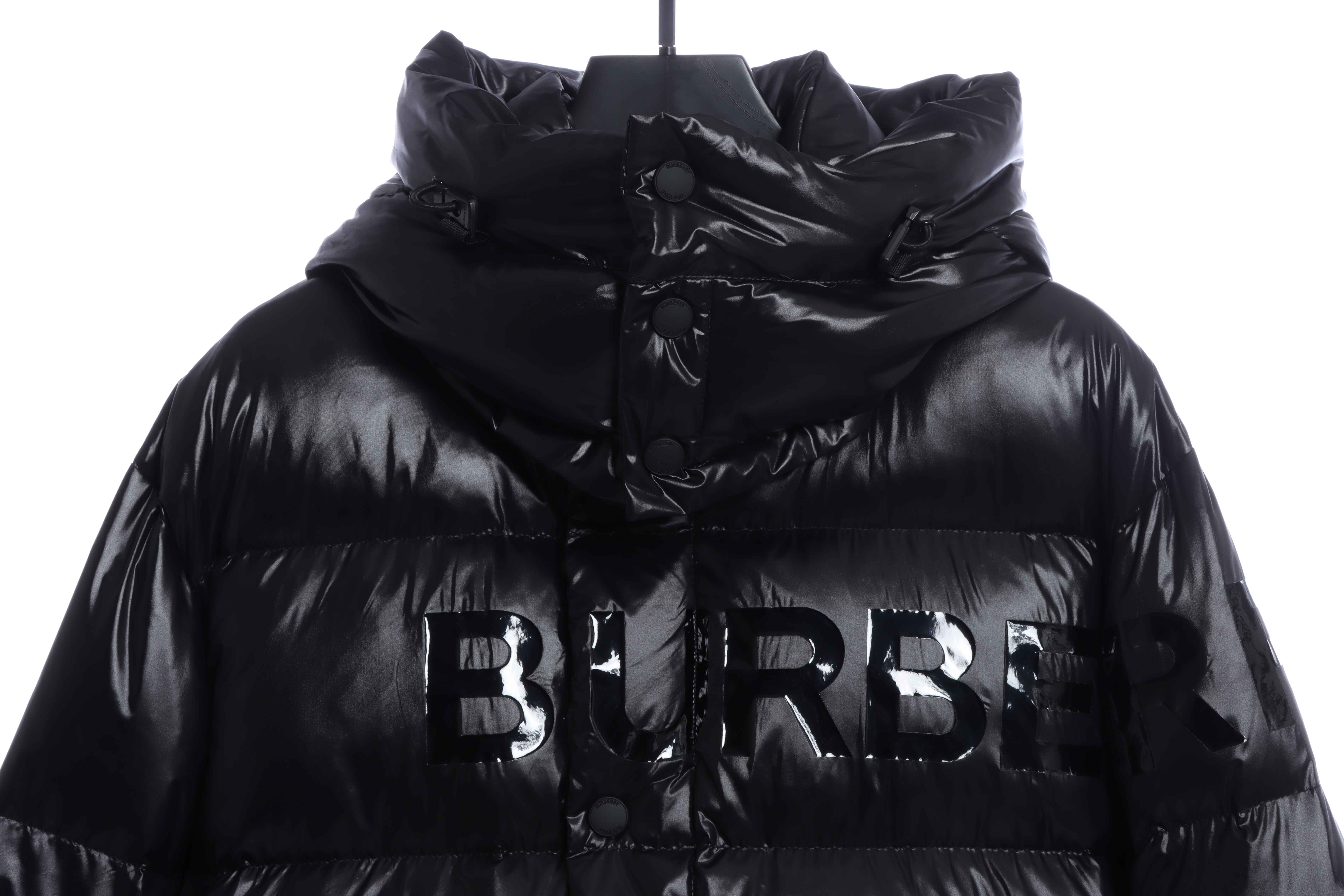 Burbry London Thick Rubber Print Down Jacket Down Jacket