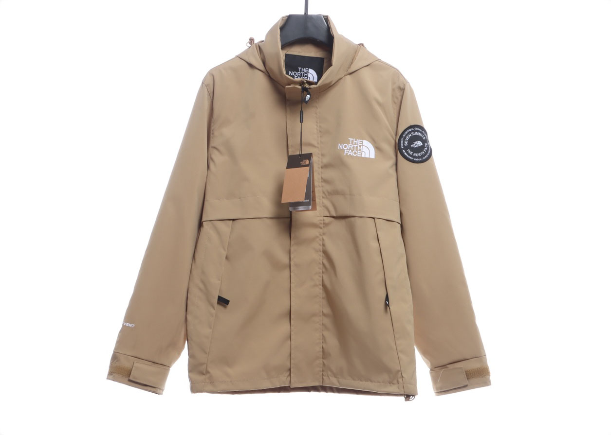 The North Face Sleeve Logo Embroidered Tech Jacket