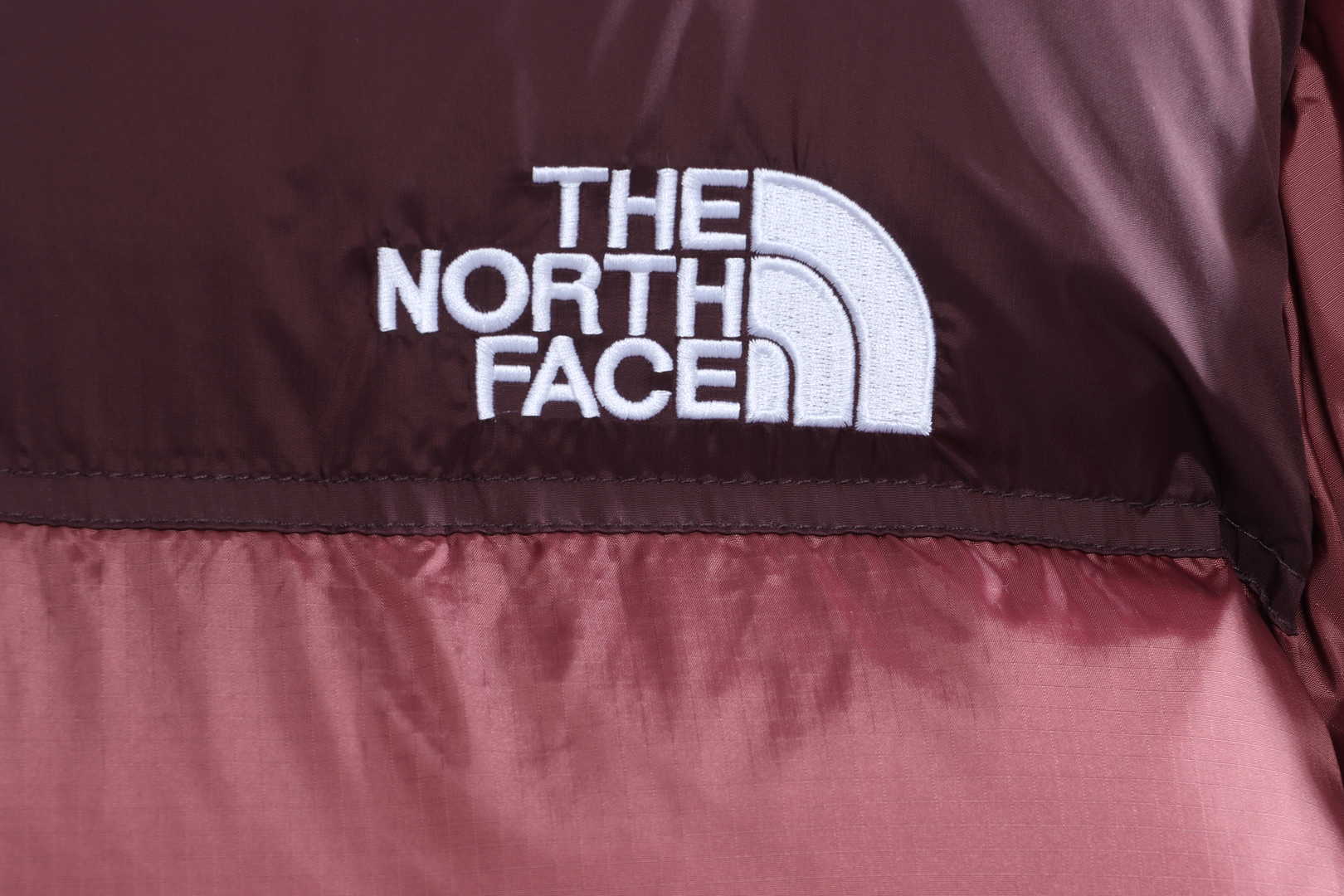 The North Face 96 red-brown down jacket