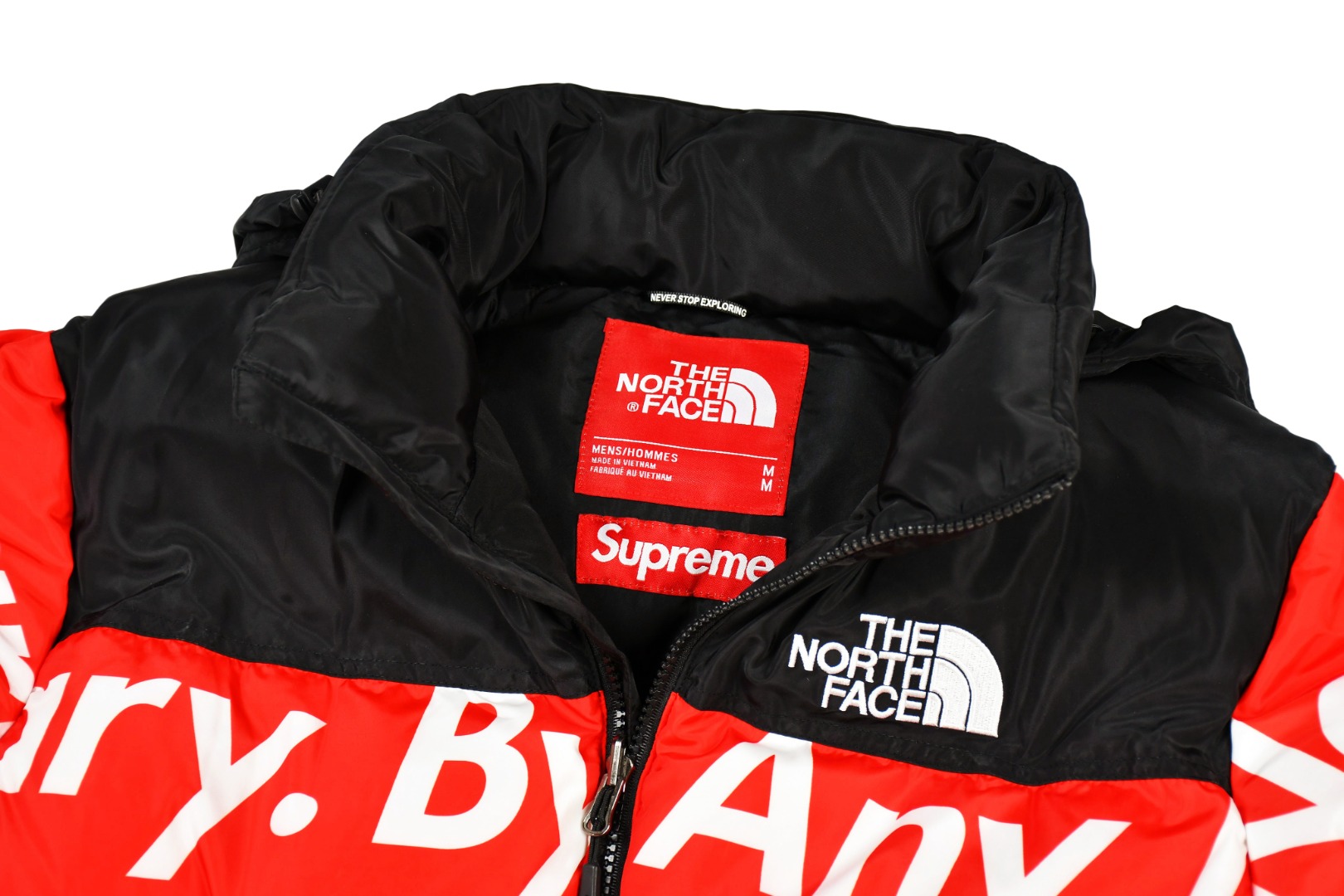 Sup*e x the north face tnf 15fw by any means down jacket