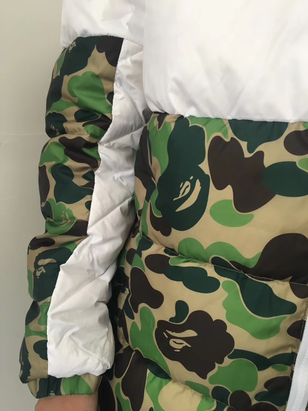 bape a bathing ape x Ad*s down jacket