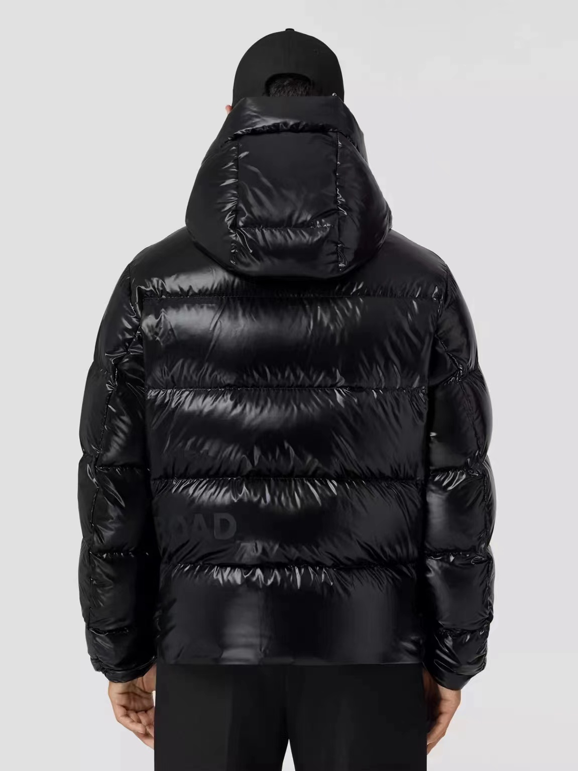 Burbry London Thick Rubber Print Down Jacket Down Jacket