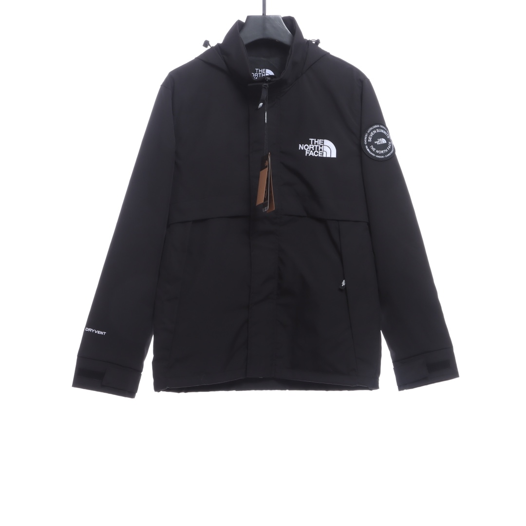 The North Face Sleeve Logo Embroidered Tech Jacket