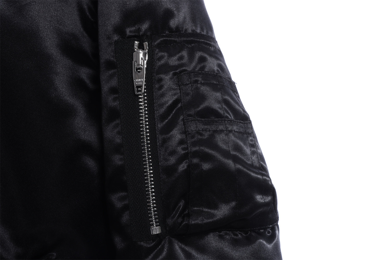 C3l1ne satin nylon bomber jacket padded jacket